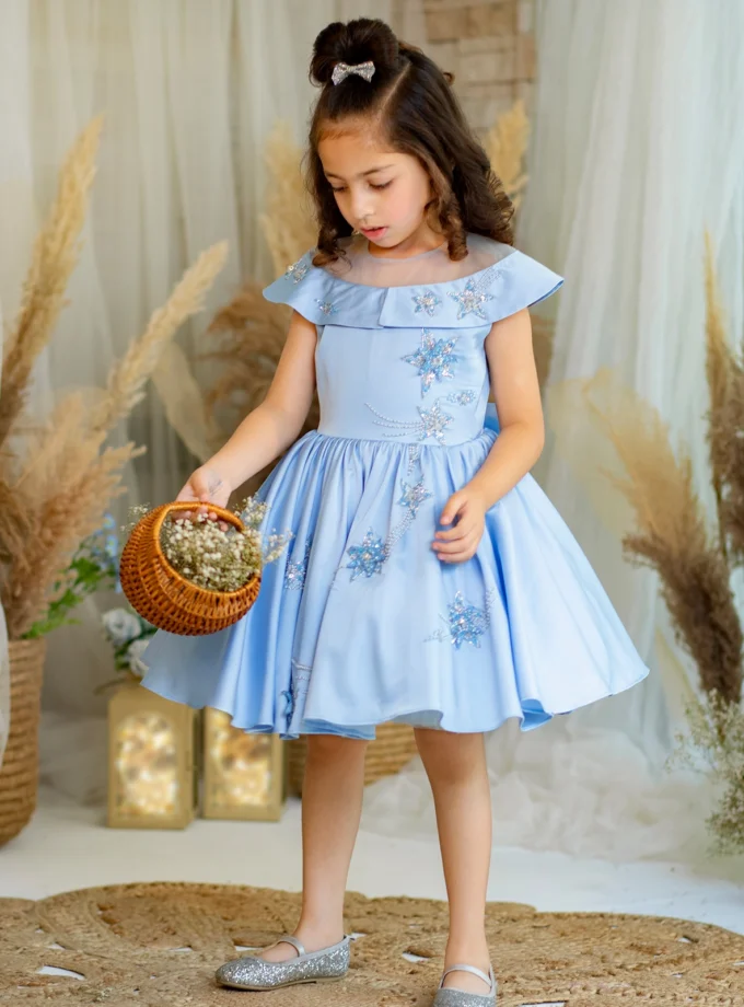 Star Embroidery Dress