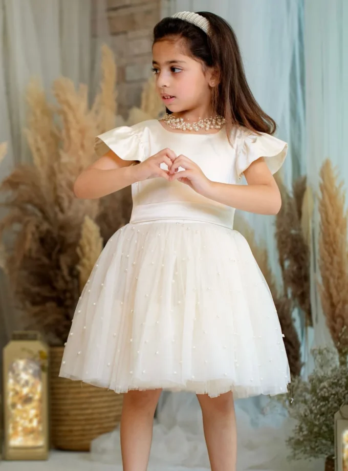White Pearl Dress