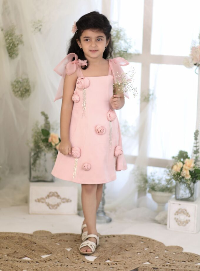 3d Rose Dress